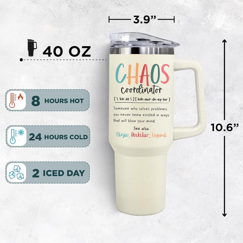 Administrative Professionals Day Tumbler - Thank You Gift for Women