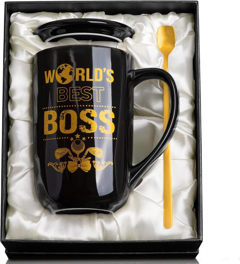 World's Best Boss Mug - Unique Gift for Office Leaders