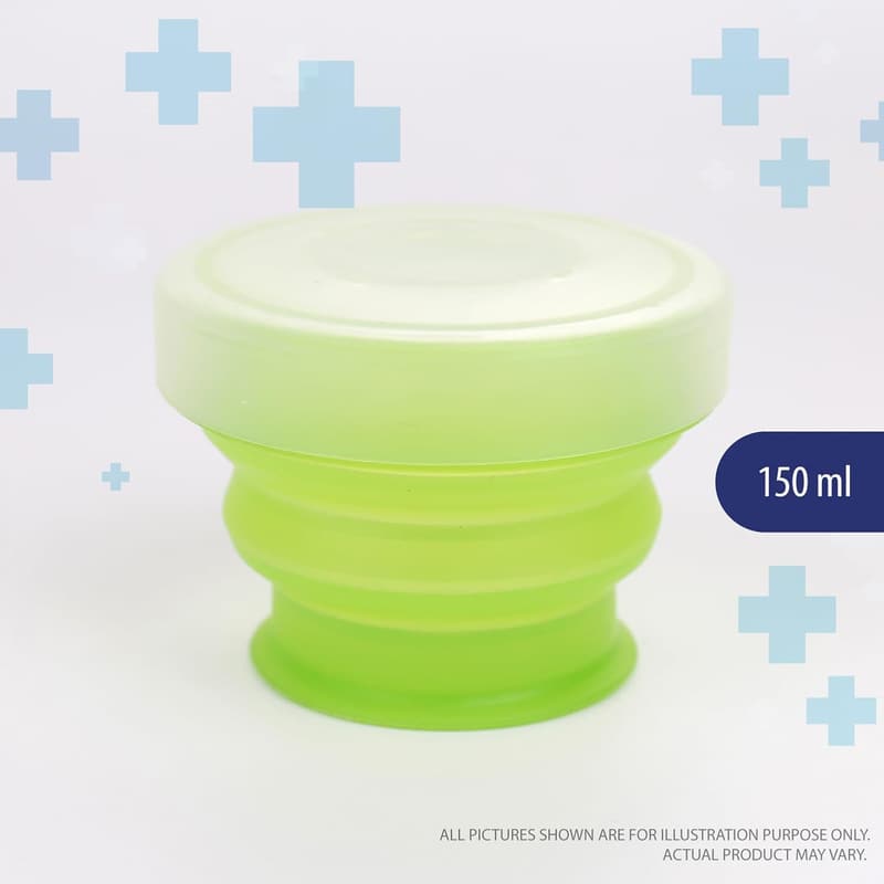 Portable Silicone Collapsible Camping Cups Set (2-Pack)