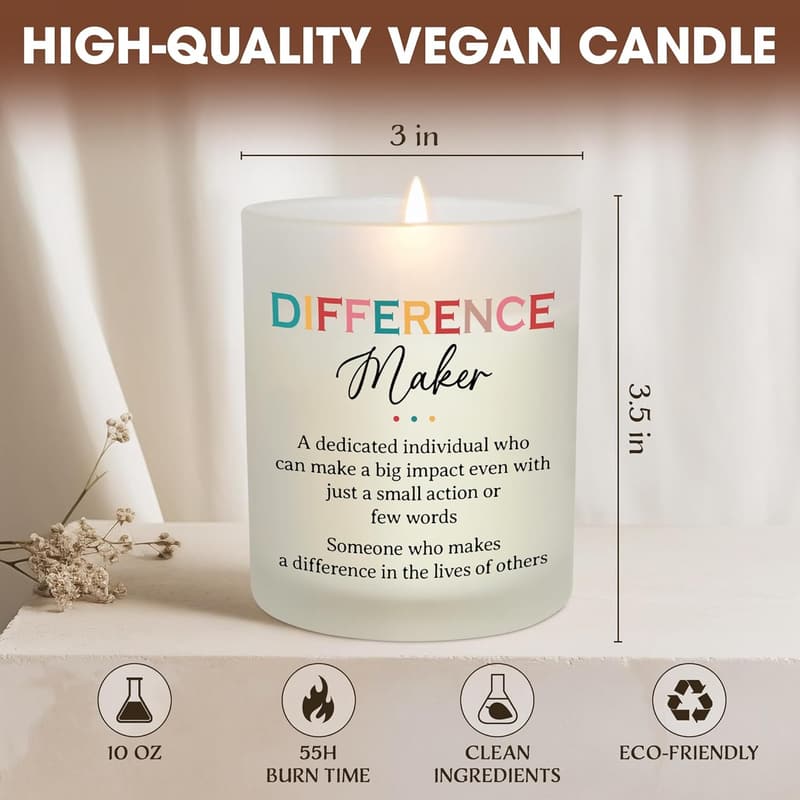 Appreciation Gift: 10 oz Vanilla Lavender Scented Candle