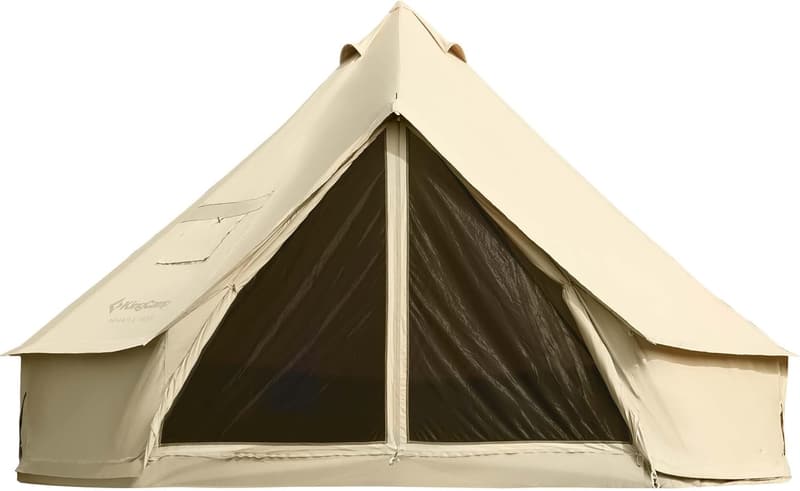 Luxury 4-Season Waterproof Canvas Glamping Tent for Families