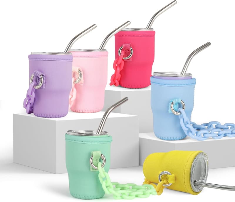 Bachelorette Party Mini Tumblers - 3oz Stainless Steel Set of 6