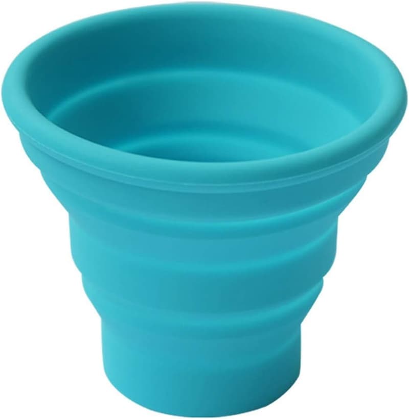 Collapsible Silicone Travel Cup for Camping and Hiking
