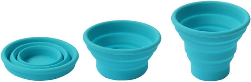 Collapsible Silicone Travel Cup for Camping and Hiking