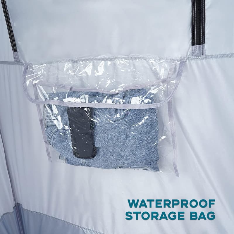 Portable Outdoor Privacy Shower Tent for Camping and Hiking