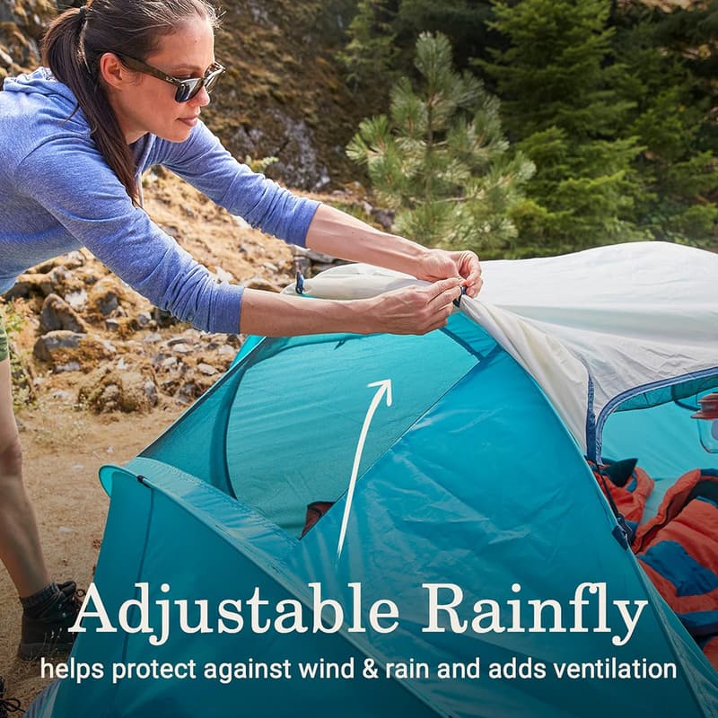 Coleman 2/4 Person Instant Pop-Up Tent with Rainfly