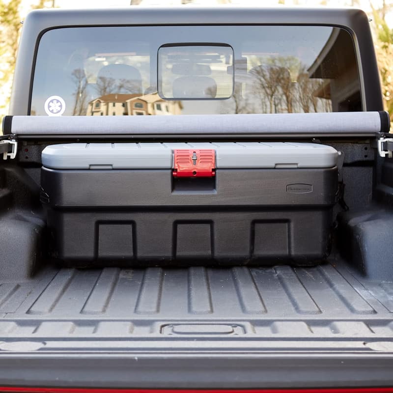 48 Gallon Lockable Storage Box for Indoor & Outdoor Use