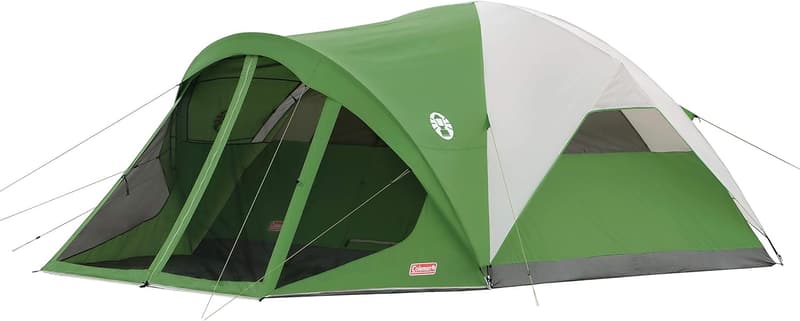 Coleman Evanston 6/8 Person Weatherproof Camping Tent with Porch