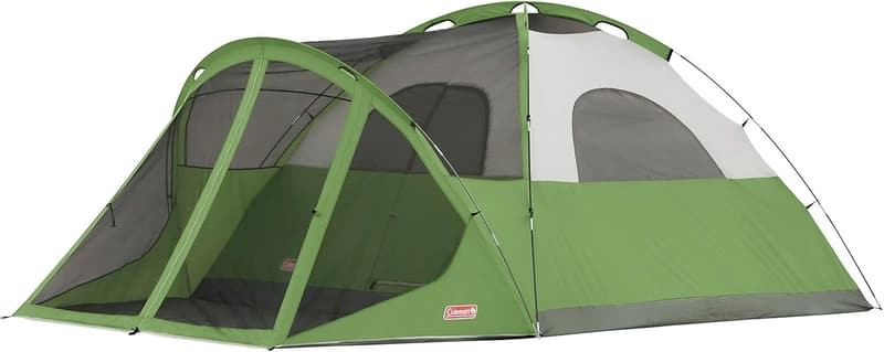 Coleman Evanston 6/8 Person Weatherproof Camping Tent with Porch