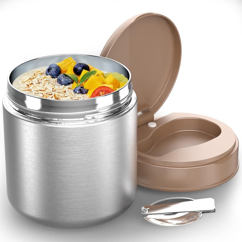 Insulated Food Jar for Kids - 15.2 Oz Stainless Steel