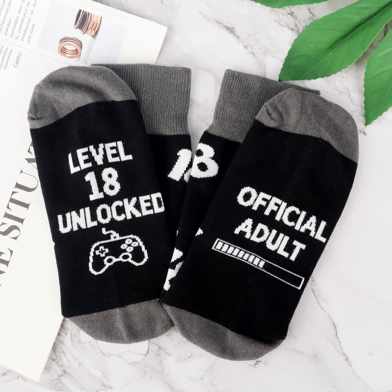 Teenage Boy Socks Gift - Perfect for Ages 13-18