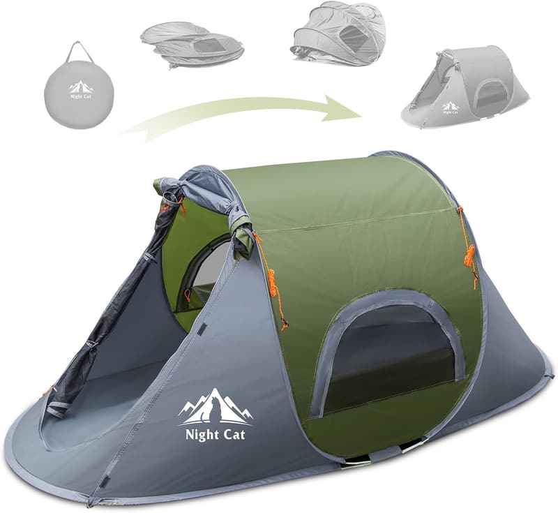 Waterproof 1-Person Instant Camping Tent
