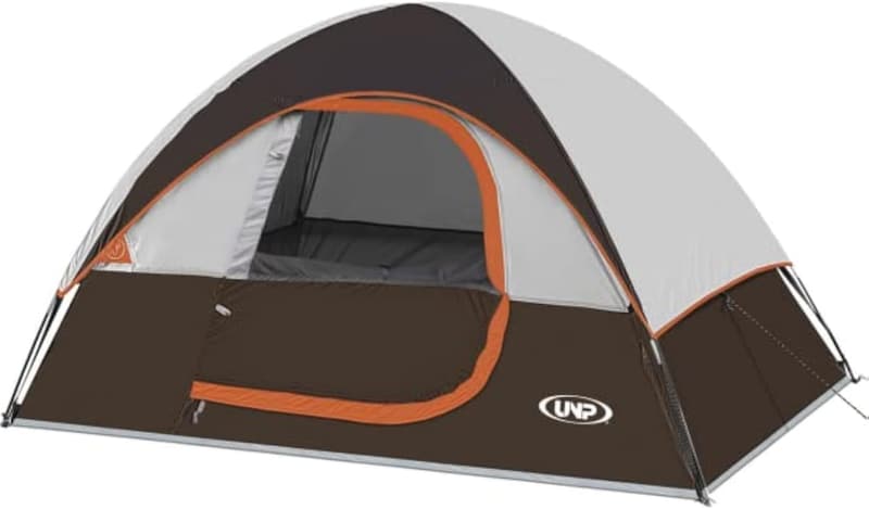 2-Person Waterproof Camping Tent with Rainfly