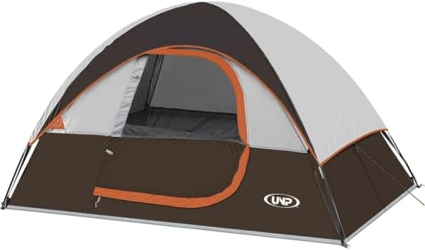 2-Person Waterproof Camping Tent with Rainfly