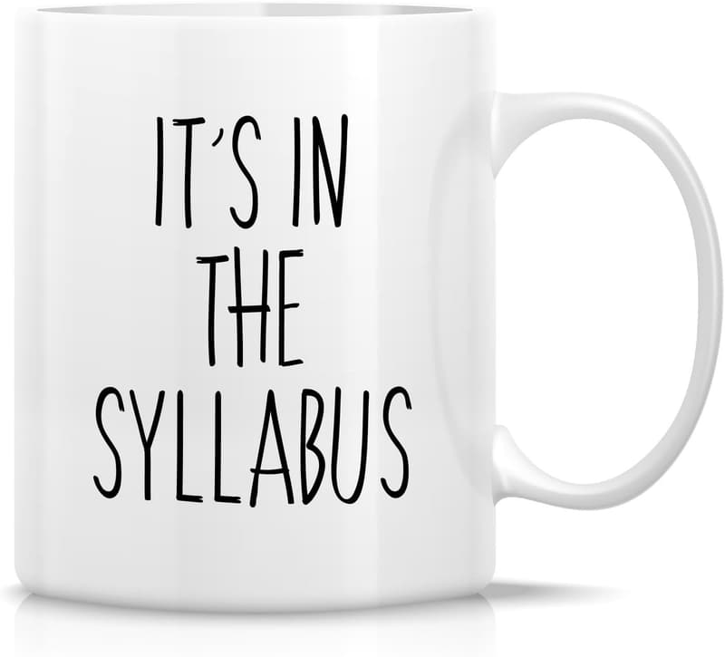 Funny College Professor Mug - 11 Oz Ceramic Gift for Teachers
