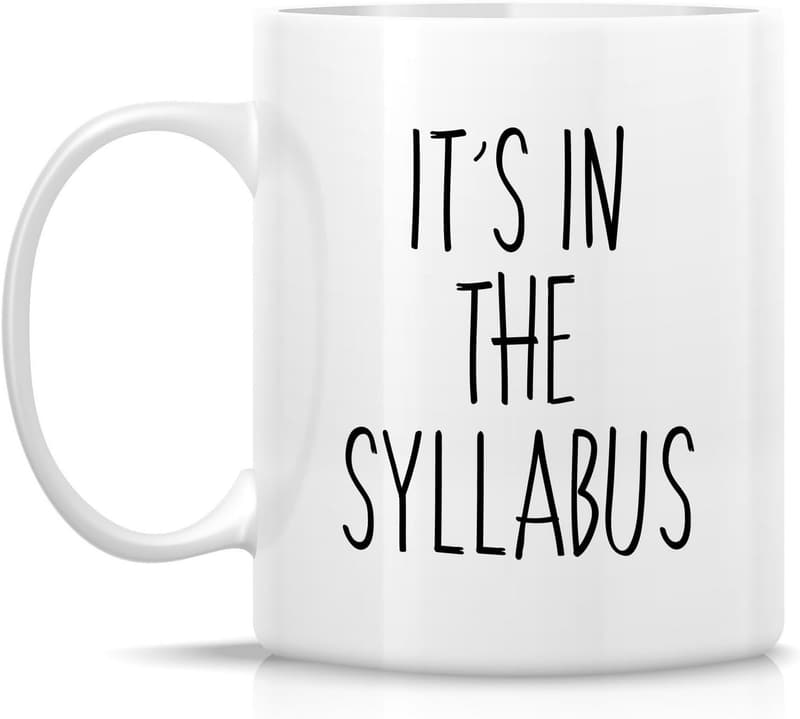 Funny College Professor Mug - 11 Oz Ceramic Gift for Teachers