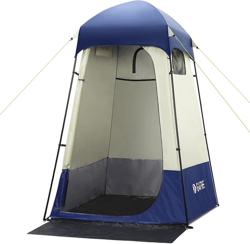 Portable Privacy Shower Tent - 7.5FT Camping Shelter
