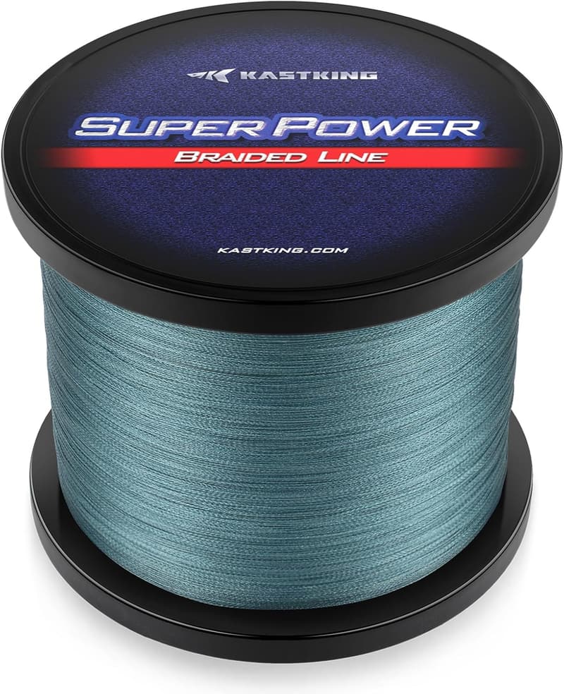 KastKing SuperPower Braided Fishing Line - Abrasion-Resistant