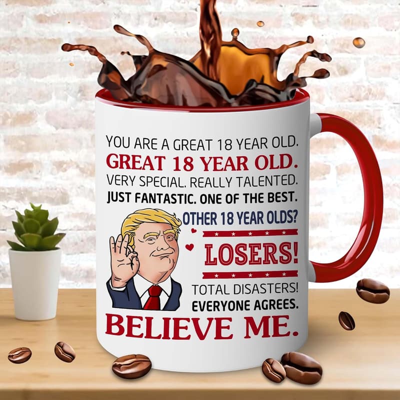 18th Birthday Mug Gift for Men and Women