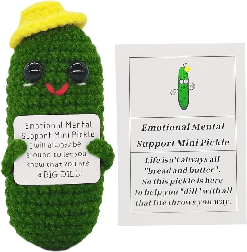 Emotional Support Potato Head Crochet Gift for Party Decor