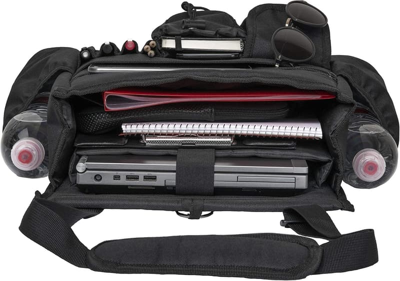 Car Front Seat Organizer with Tablet Storage and Adjustable Straps