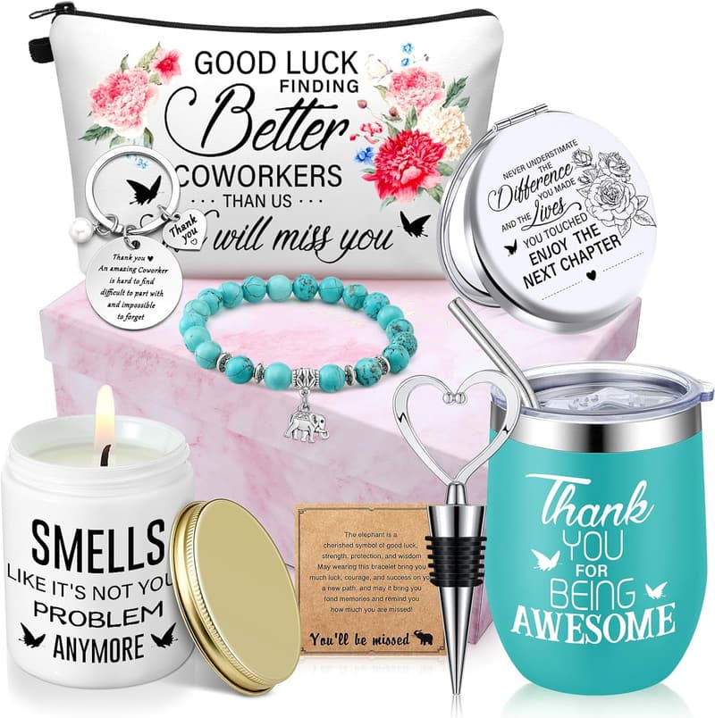 Goodbye Gift Box for Coworker Women - Thank You Farewell