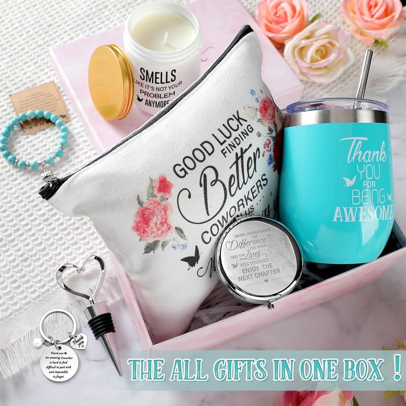 Goodbye Gift Box for Coworker Women - Thank You Farewell