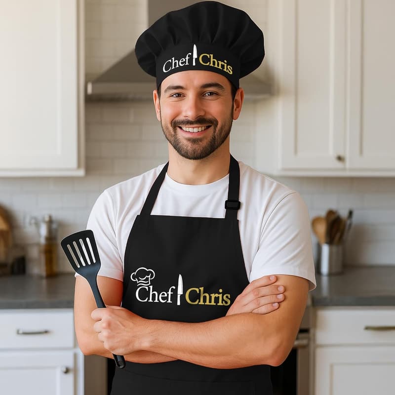 Personalized Chef Apron for Men and Women - Great Gift for All Occasions
