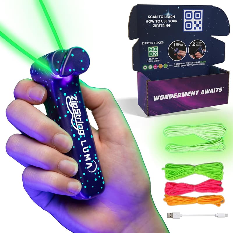 Glow-in-the-Dark Flying Toy with LED - Perfect STEM Gift for All Ages
