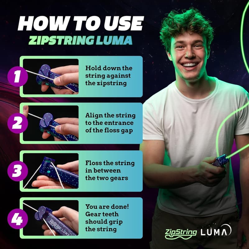 Glow-in-the-Dark Flying Toy with LED - Perfect STEM Gift for All Ages
