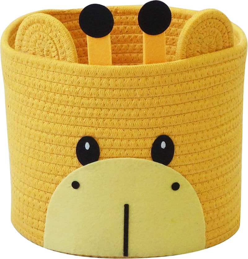 Baby Diaper Organizer - Small Giraffe Storage Baskets