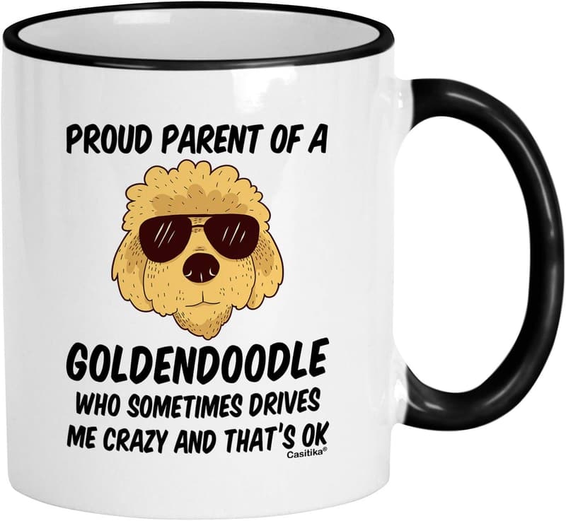Goldendoodle Coffee Mug for Dog Moms and Dads