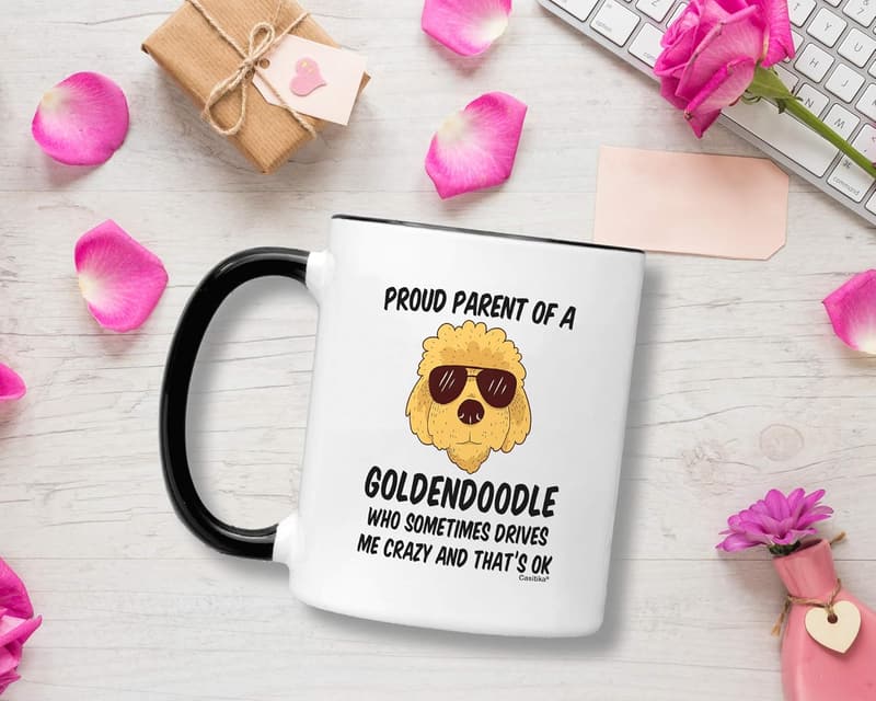 Goldendoodle Coffee Mug for Dog Moms and Dads