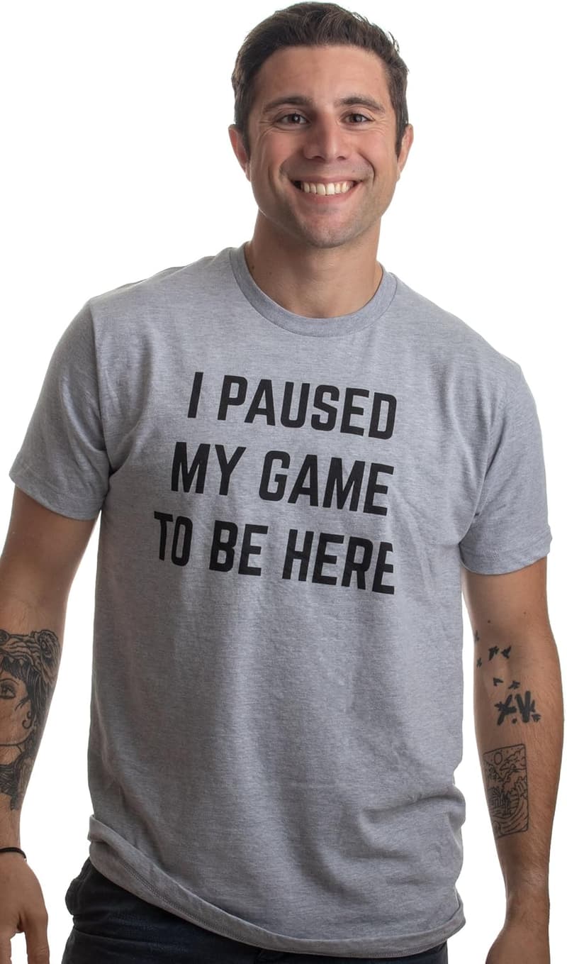 Funny Gamer Humor T-Shirt for Men and Women