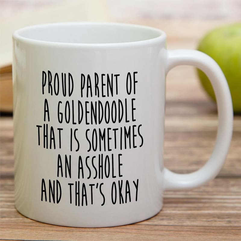 Goldendoodle Mug - Humorous Gift for Dog Lovers, 11 oz Ceramic