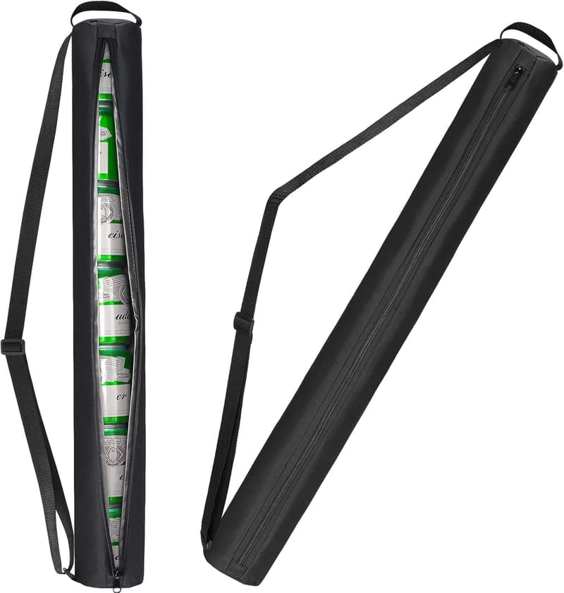 Insulated 7-Can Beer Sleeve for Golf Bags