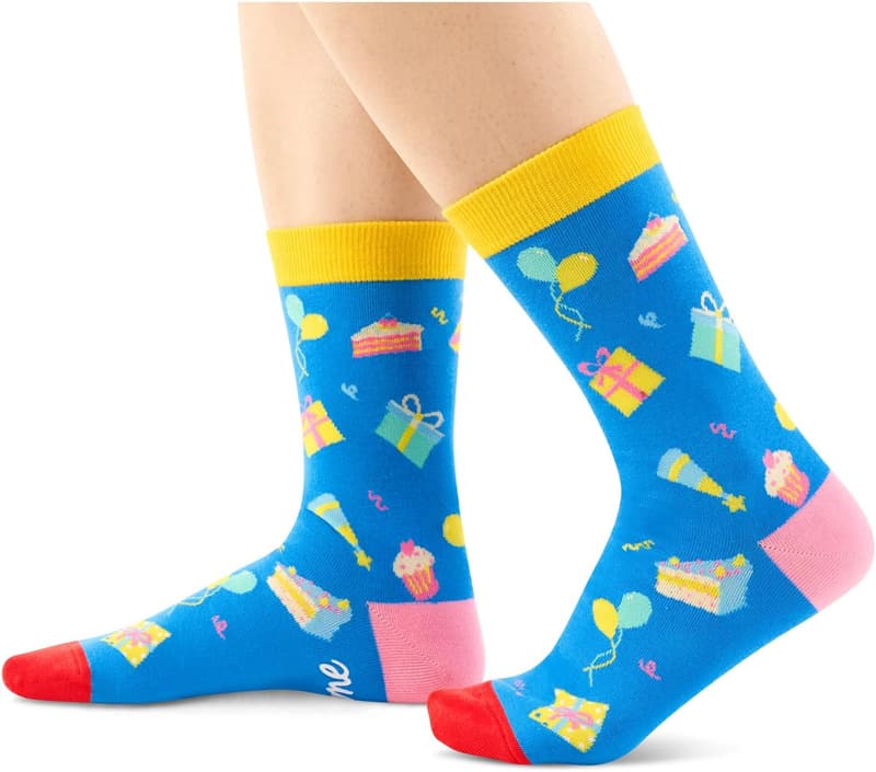 Birthday Gift Socks for Women and Men in Their 20s and 30s