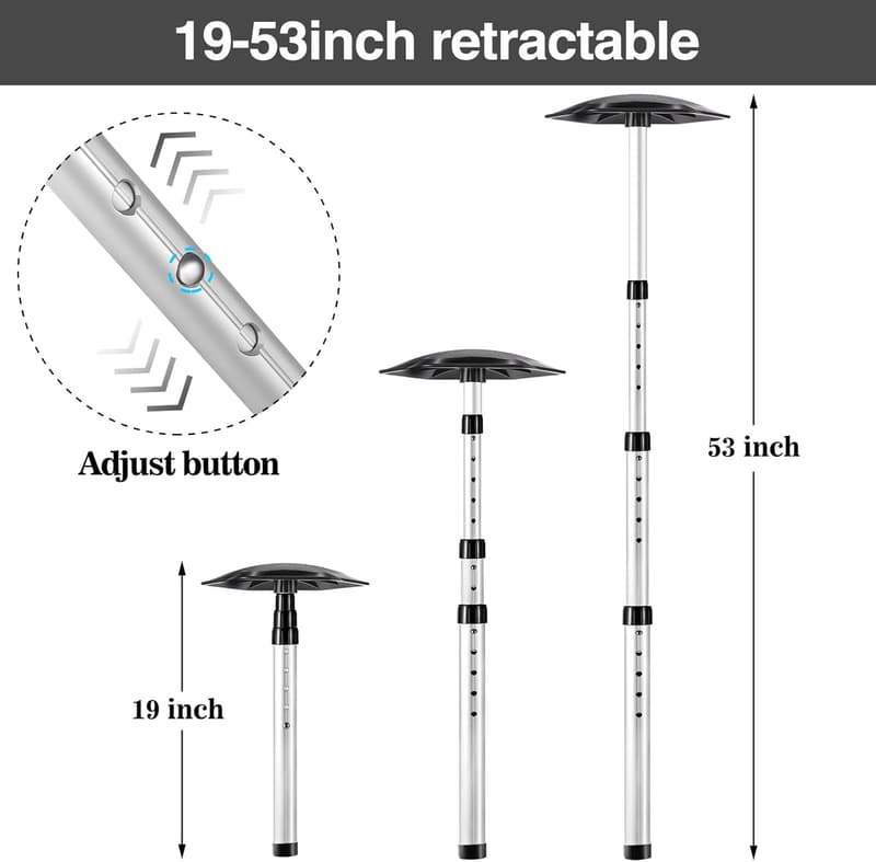 Golf Travel Bag Stiff Arm Support Rod
