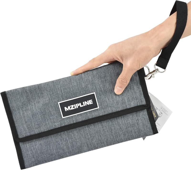Scent-Proof Waterproof Stash Bag with Combination Lock