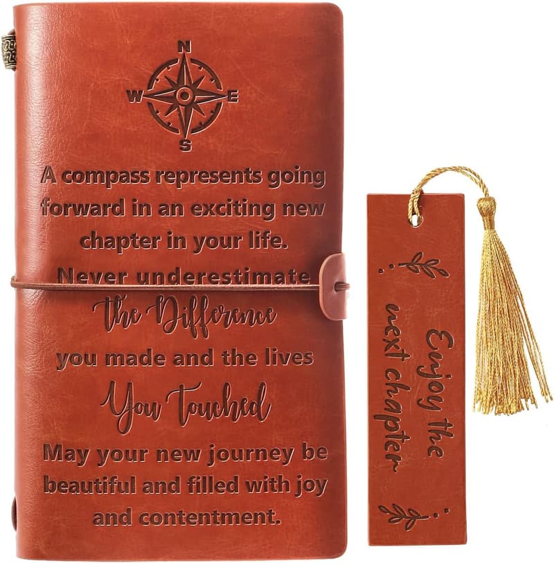 Leather Thank You Gift for Coworkers - Retirement & New Job