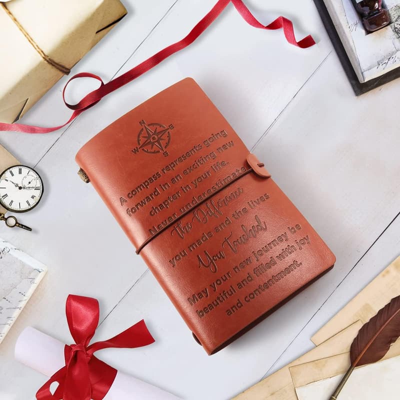 Leather Thank You Gift for Coworkers - Retirement & New Job
