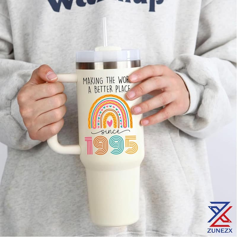 30th Birthday Tumbler Gift for Women - 40oz