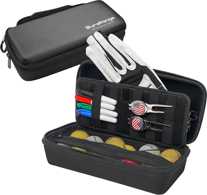 Portable Waterproof Golf Glove Holder Case - Ideal Gift for Golfers