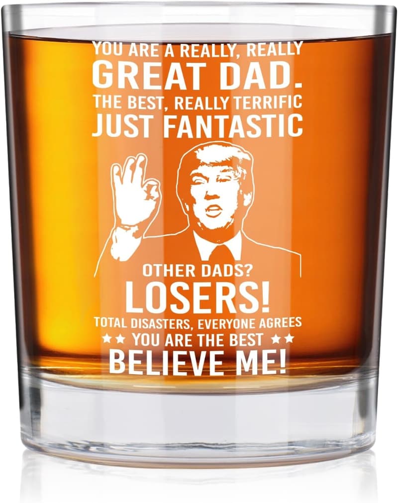 Father's Day Whiskey Set - Funny Gifts for Dad