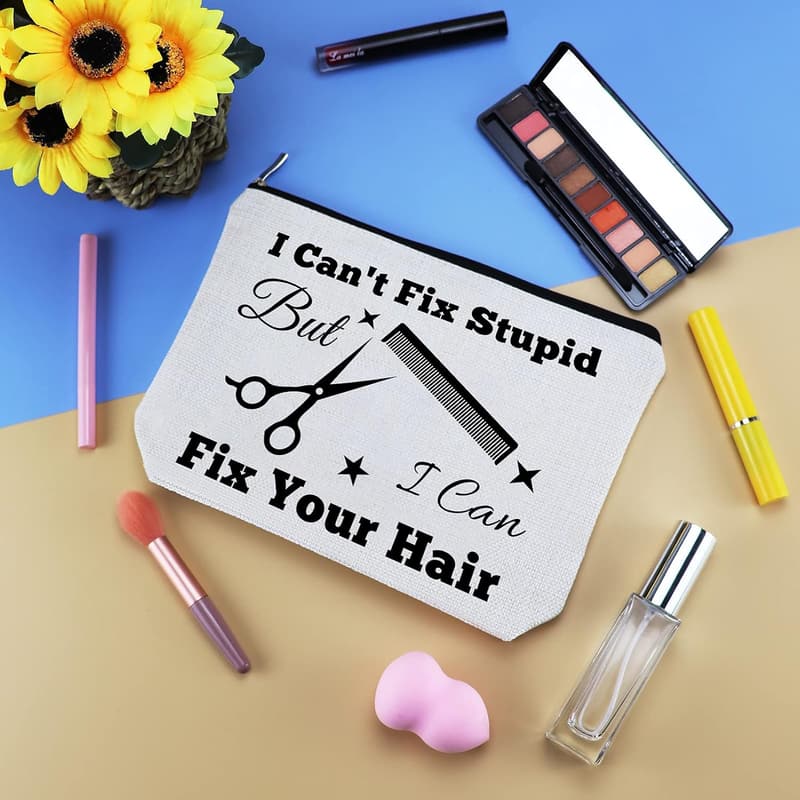 Hair Stylist Makeup Bag - Funny Gift for Hairdressers