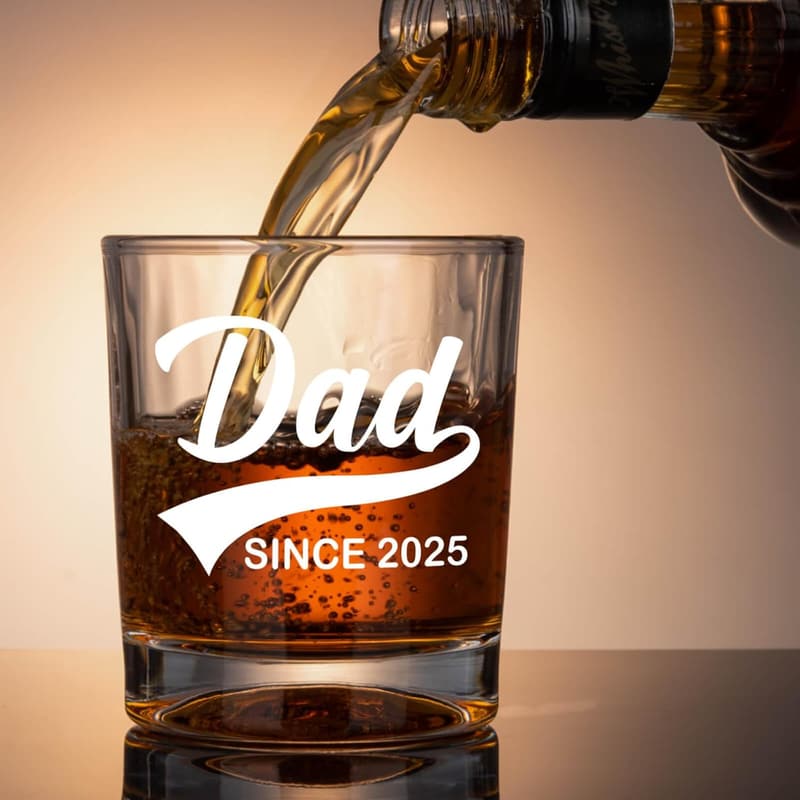 First Father's Day Whiskey Set for New Dads