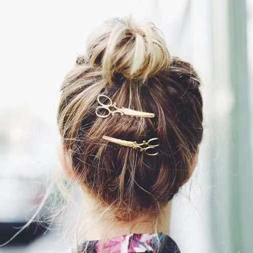 Hairstylist Gifts: Scissor Hair Clips and Pins for Women