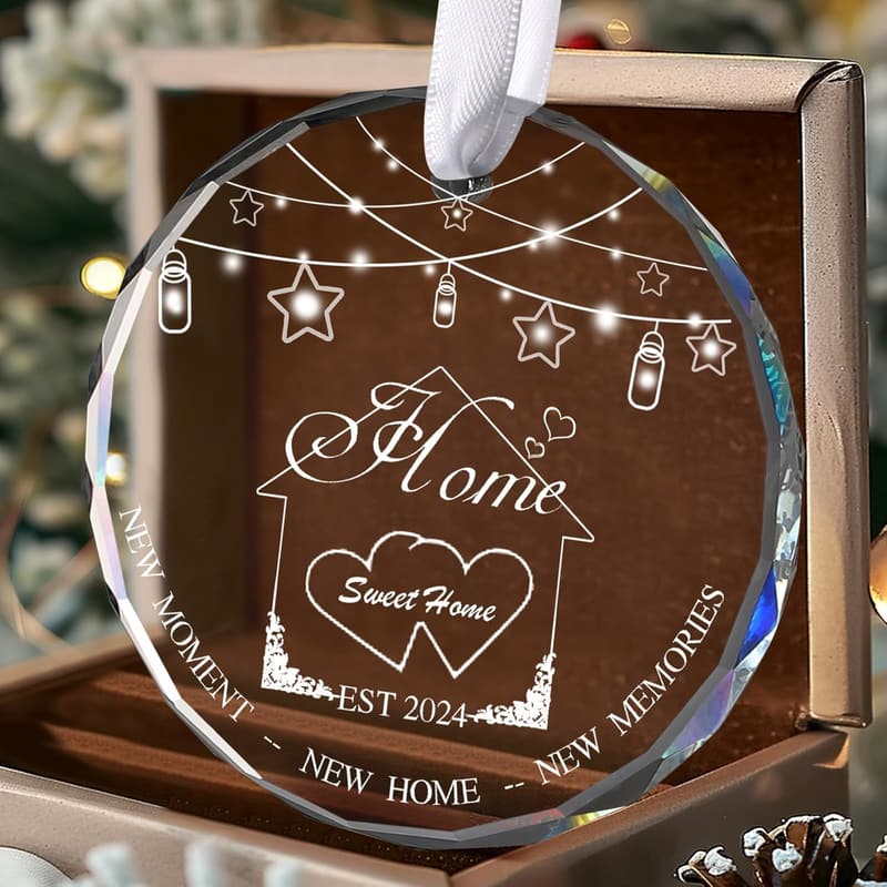 First Christmas Ornament 2024, New Home Tree Decoration