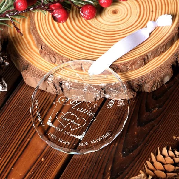 First Christmas Ornament 2024, New Home Tree Decoration
