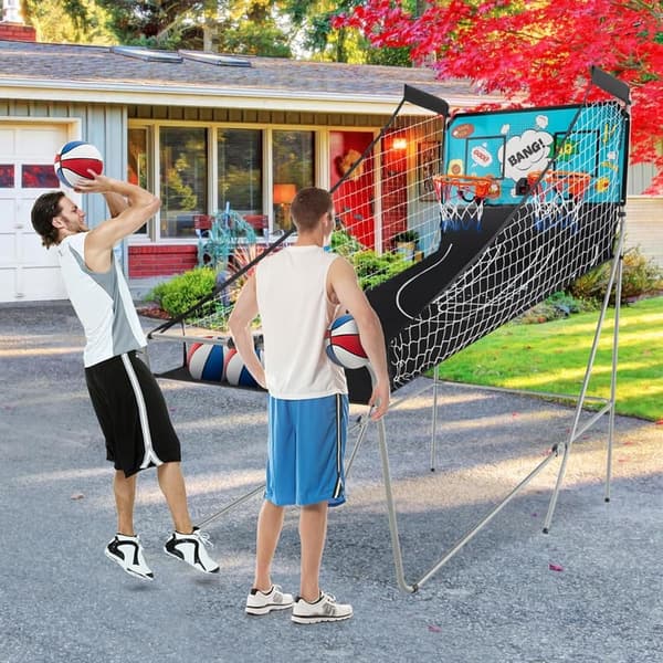 Basketball Arcade Game with LCD Scoreboard - Indoor/Outdoor